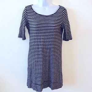 Free People Striped Open Back Dress